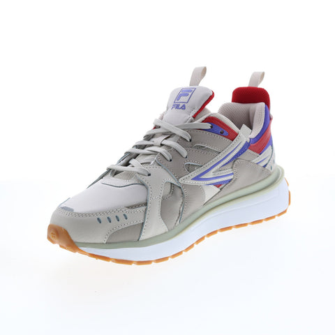 Fila Sandenal 1RM01646-253 Mens Gray Leather Lifestyle Sneakers Shoes