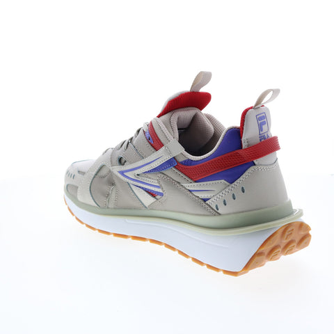 Fila Sandenal 1RM01646-253 Mens Gray Leather Lifestyle Sneakers Shoes