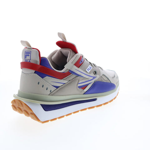 Fila Sandenal 1RM01646-253 Mens Gray Leather Lifestyle Sneakers Shoes