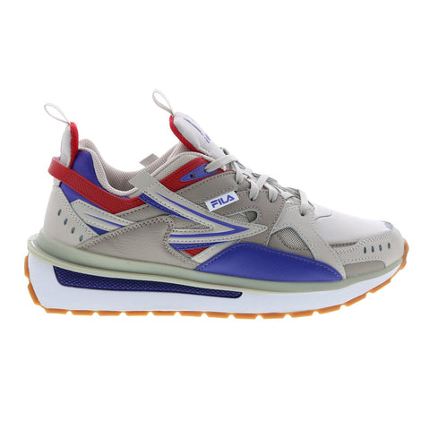 Fila Sandenal 1RM01646-253 Mens Gray Leather Lifestyle Sneakers Shoes
