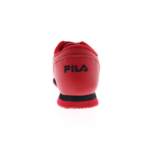 Fila Machu Outline Flag 1RM01787-604 Mens Red Lifestyle Sneakers Shoes