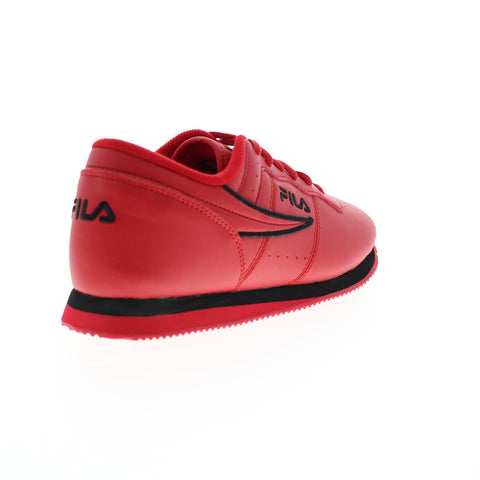 Fila Machu Outline Flag 1RM01787-604 Mens Red Lifestyle Sneakers Shoes
