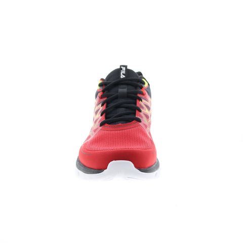 Fila Memory Wanderun 1RM01817-602 Mens Red Canvas Athletic Running Shoes