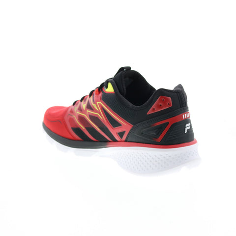 Fila Memory Wanderun 1RM01817-602 Mens Red Canvas Athletic Running Shoes