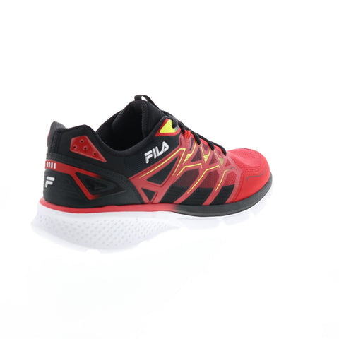 Fila Memory Wanderun 1RM01817-602 Mens Red Canvas Athletic Running Shoes