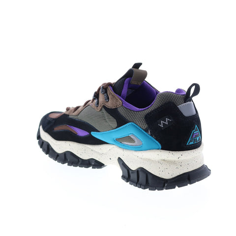 Fila Ray Tracer TR 2 1RM01887-972 Mens Black Nubuck Lifestyle Sneakers Shoes