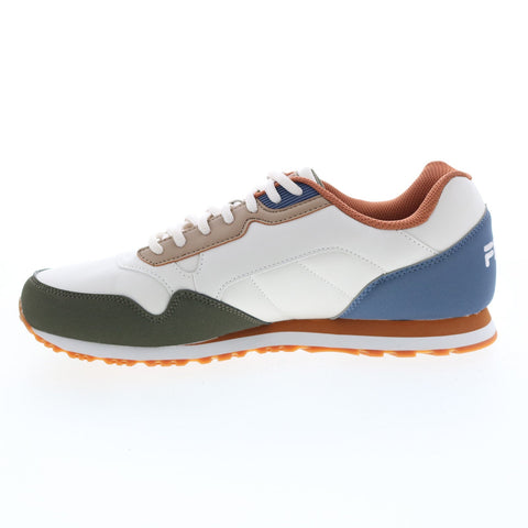 Fila Cress Distress Ares 1RM01997-715 Mens White Lifestyle Sneakers Shoes
