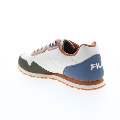 Fila Cress Distress Ares 1RM01997-715 Mens White Lifestyle Sneakers Shoes