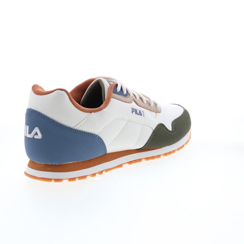 Fila Cress Distress Ares 1RM01997-715 Mens White Lifestyle Sneakers Shoes