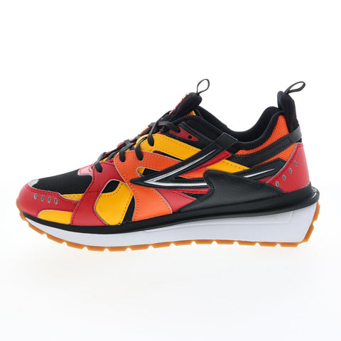 Fila Sandenal 1RM02029-025 Mens Red Leather Lifestyle Sneakers Shoes