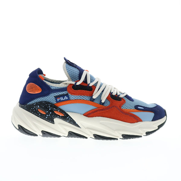Fila Ray Tracer Evo 2 1RM02033-438 Mens Blue Leather  display picture 2