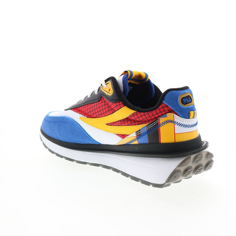 Fila Renno Ludi 1RM02036-138 Mens White Suede Lifestyle Sneakers Shoes