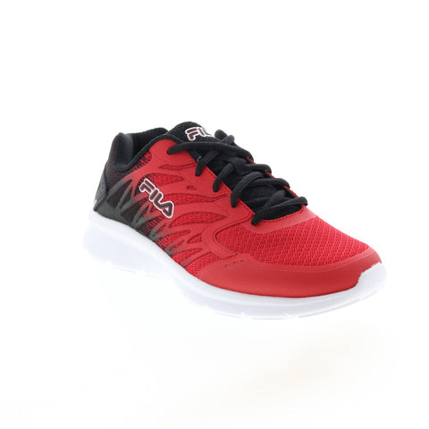 Fila Memory Finition 7 1RM02074-603 Mens Red Canvas Athletic Running Shoes
