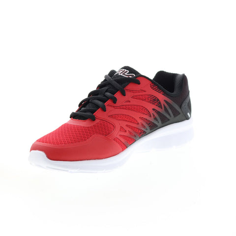 Fila Memory Finition 7 1RM02074-603 Mens Red Canvas Athletic Running Shoes