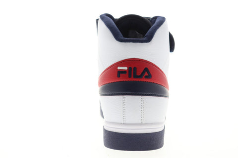 Fila Vulc 13 1SC60526-125 Mens White Leather Lace Up High Top Sneakers Shoes