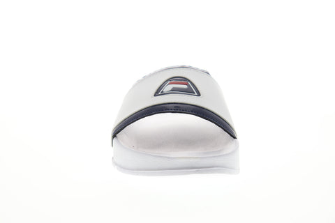 Fila Drifter 96 1SM00007-125 Mens White Slip On Slides Sandals Shoes