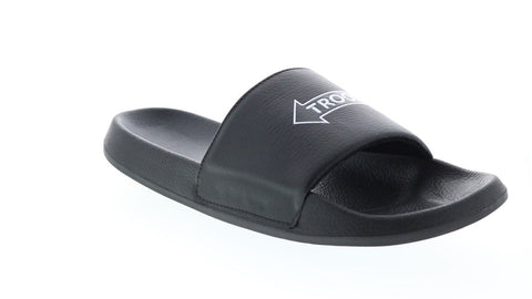 World Of Troop Arrow Slides 1SM00037-021 Mens Black Slides Sandals Shoes
