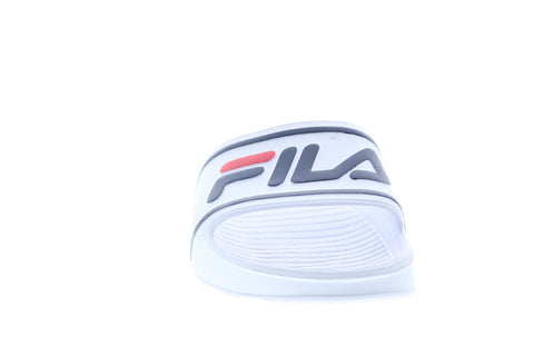 Fila Sleek Slide ST 1SM00075-125 Mens White Synthetic Slides Sandals Shoes