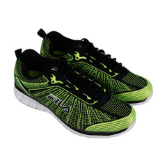Fila Speedweave Run II Mens Green Textile Athletic Lace Up Running Shoes