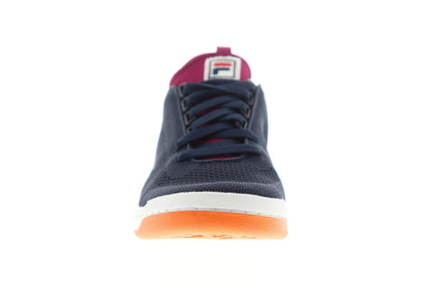 Fila Original Tennis 2.0 Knit Mens Blue Canvas Casual Low Top Sneakers Shoes