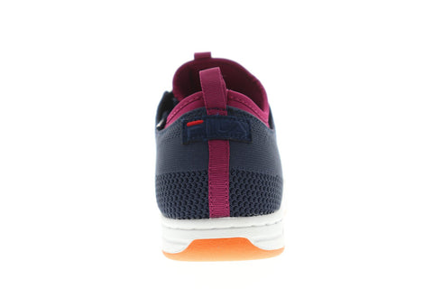 Fila Original Tennis 2.0 Knit Mens Blue Canvas Casual Low Top Sneakers Shoes