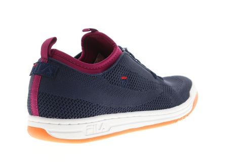 Fila Original Tennis 2.0 Knit Mens Blue Canvas Casual Low Top Sneakers Shoes