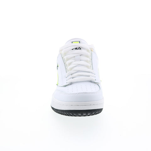 Fila T-1 Mid 1TM00074-115 Mens White Leather Lifestyle Sneakers Shoes