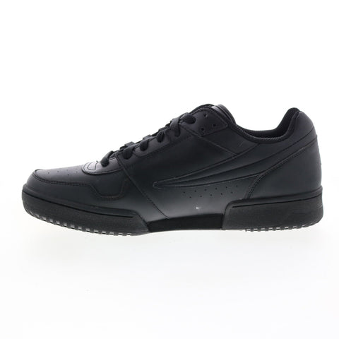 Fila T-2 Snow White 1TM00083-013 Mens Black Lifestyle Sneakers Shoes
