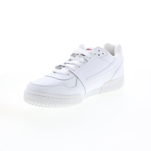 Fila T-2 Snow White 1TM00083-147 Mens White Lifestyle Sneakers Shoes