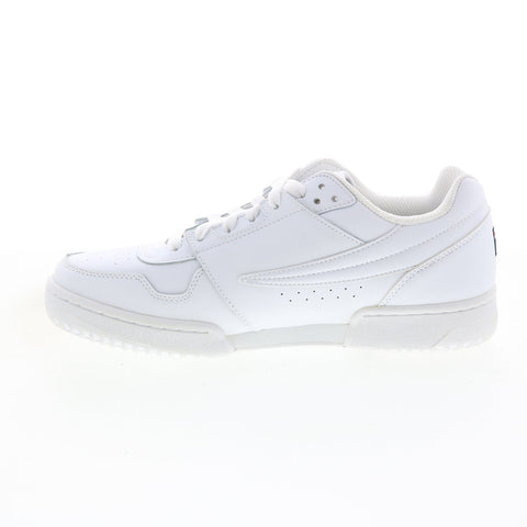 Fila T-2 Snow White 1TM00083-147 Mens White Lifestyle Sneakers Shoes