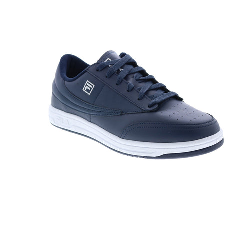 Fila Tennis 88 1TM01385-421 Mens Blue Leather Lifestyle Sneakers Shoes