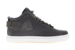 Fila V 96 Mens Gray Canvas Low Top Lace Up Sneakers Shoes