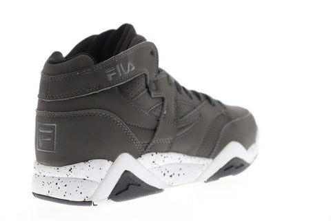 Fila M Squad Mens Gray Synthetic Low Top Lace Up Sneakers Shoes