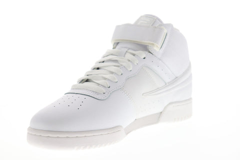 Fila F-13 V Mens White Synthetic Low Top Lace Up Sneakers Shoes