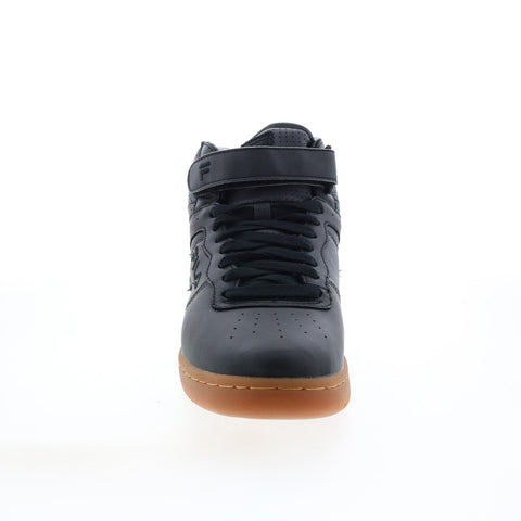 Fila F-13 1VF80128-976 Mens Black Leather Lace Up Lifestyle Sneakers Shoes