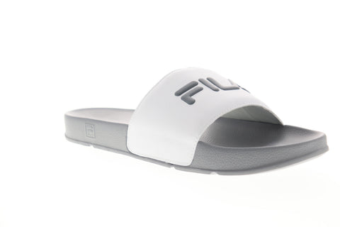 Fila Drifter 1VS10000-101 Mens White Slip On Slides Sandals Shoes