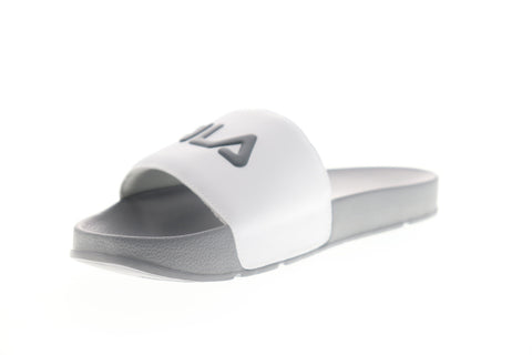 Fila Drifter 1VS10000-101 Mens White Slip On Slides Sandals Shoes