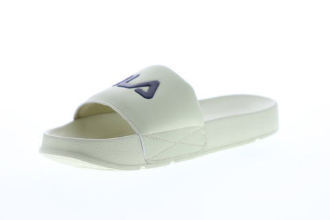 Fila Drifter 1VS10000-922 Mens Beige Tan Slip On Slides Sandals Shoes