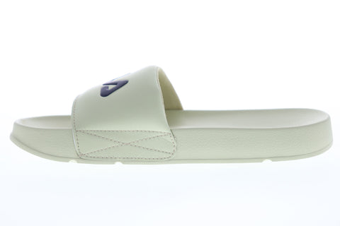 Fila Drifter 1VS10000-922 Mens Beige Tan Slip On Slides Sandals Shoes