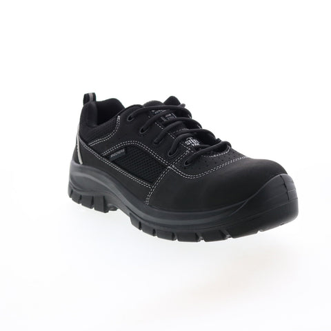 Skechers Work Trophus Steel Toe 200001 Mens Black Athletic Work Shoes