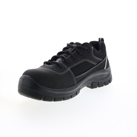 Skechers Work Trophus Steel Toe 200001 Mens Black Athletic Work Shoes