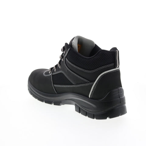 Skechers Work Trophus Letic Steel Toe 200002 Mens Black Leather Work Boots