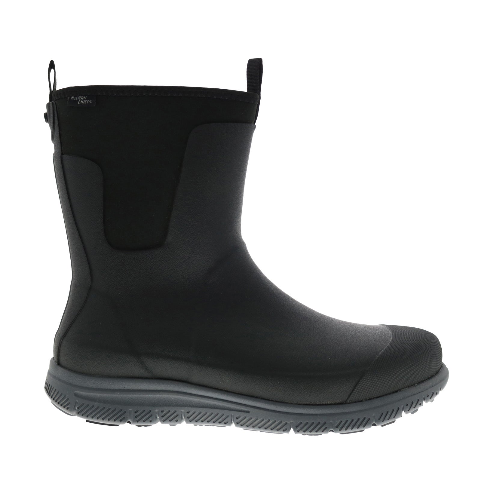 Western Chief Mansford Neoprene Tall Boot Mens Black Slip On Rain