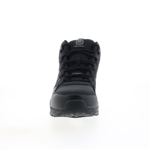 Skechers Azbar Arturas 200018 Mens Black Leather Lace Up Work Boots