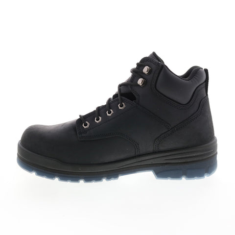 Skechers Argum 200034 Mens Black Leather Lace Up Work Boots