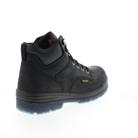 Skechers Argum 200034 Mens Black Leather Lace Up Work Boots