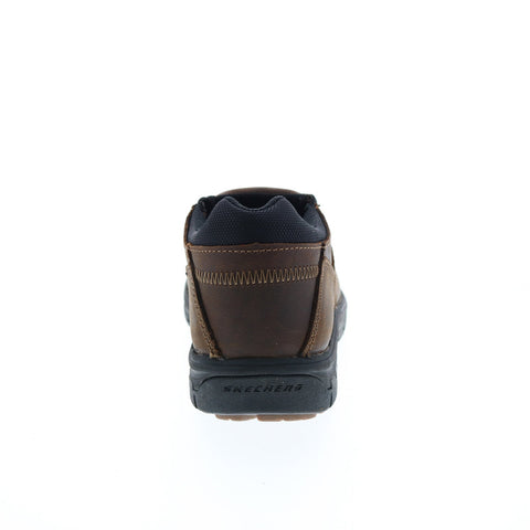 Skechers Work Vicksburk Rubustle Composite Toe 200057 Mens Brown Work Shoes