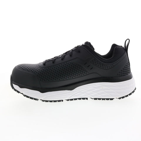 Skechers Max Cushioning Elite SR Indurite Mens Black Athletic Work Shoes