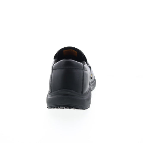 Skechers Ulmus Mockit 200077 Mens Black Leather Athletic Work Shoes