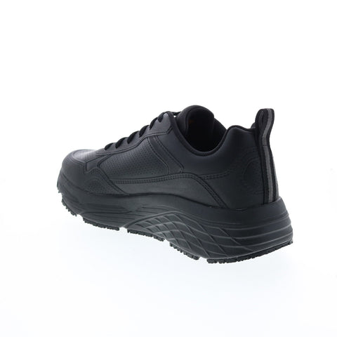 Skechers Work Max Cushioning Elite Slip Resistant Mens Black Work Shoes